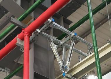 麻栗坡该抗震支架的整体式支吊架结构协调性好